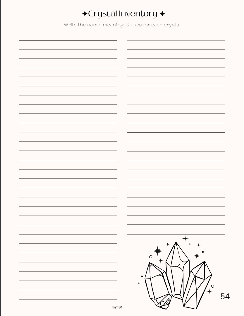 Witchy Ethereal Zodiac Planner
