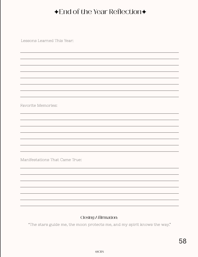 Witchy Ethereal Zodiac Planner
